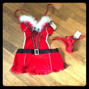 Sexy Santa Lingerie Set 32B